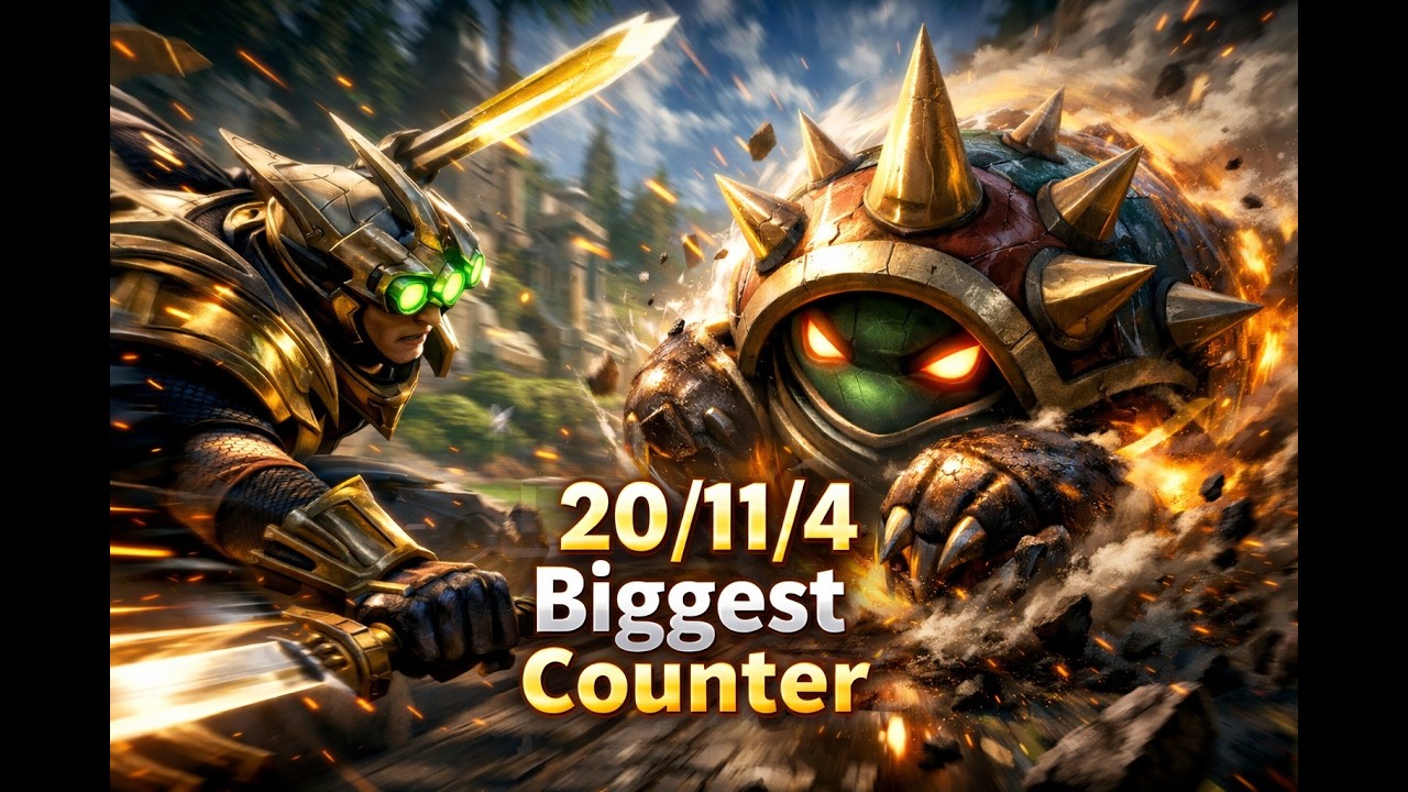 MASTER YI VS RAMMUS!