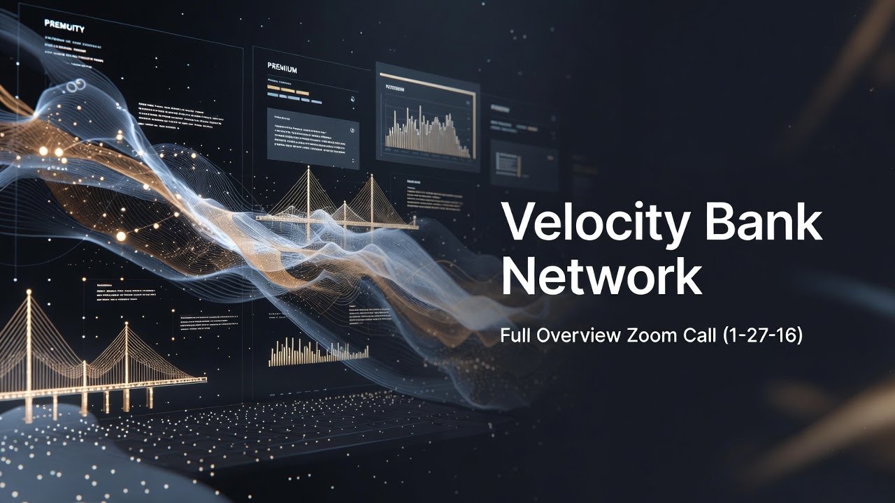 Velocity Bank Network | Full Overview Zoom Call (1-27-16)