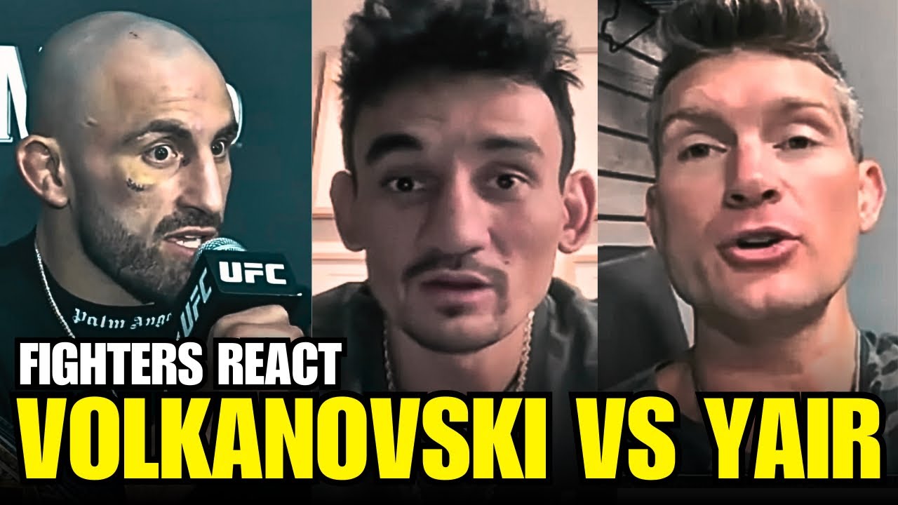 UFC Fighters REACT To Volkanovski vs Yair Rodriguez