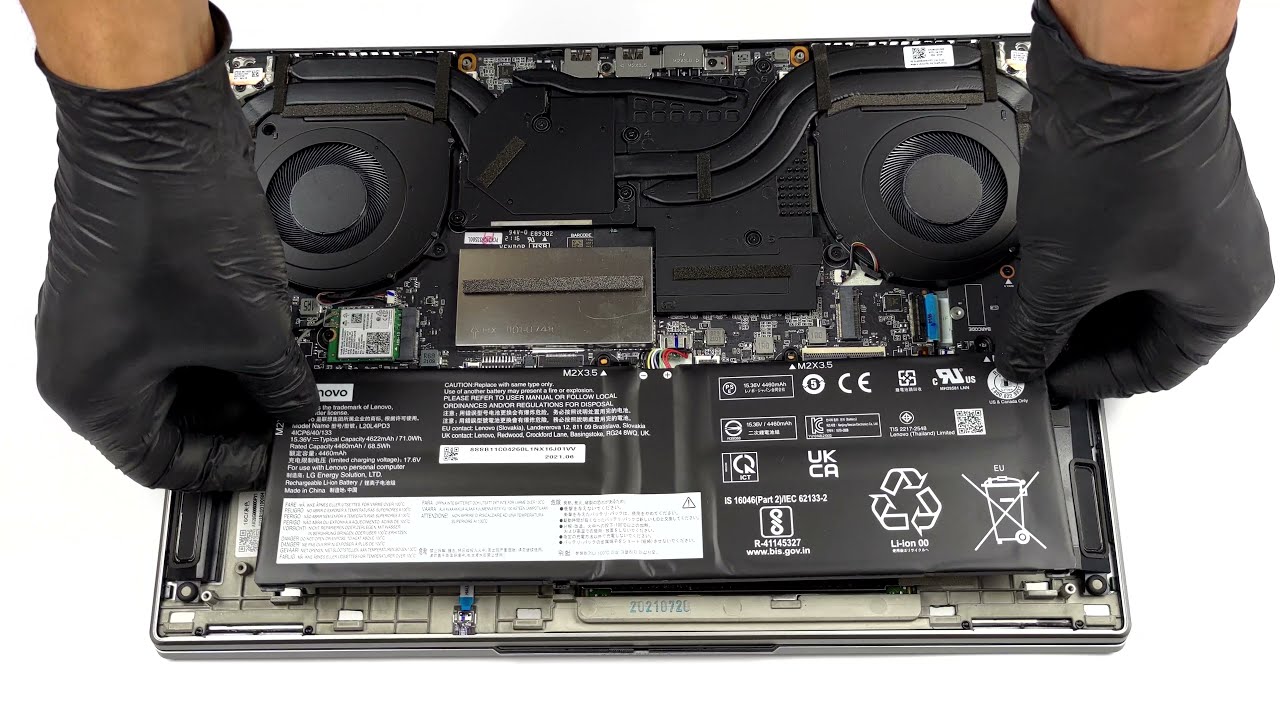 🛠️ Lenovo ThinkBook 16p Gen 2 — варианты разборки и модернизации