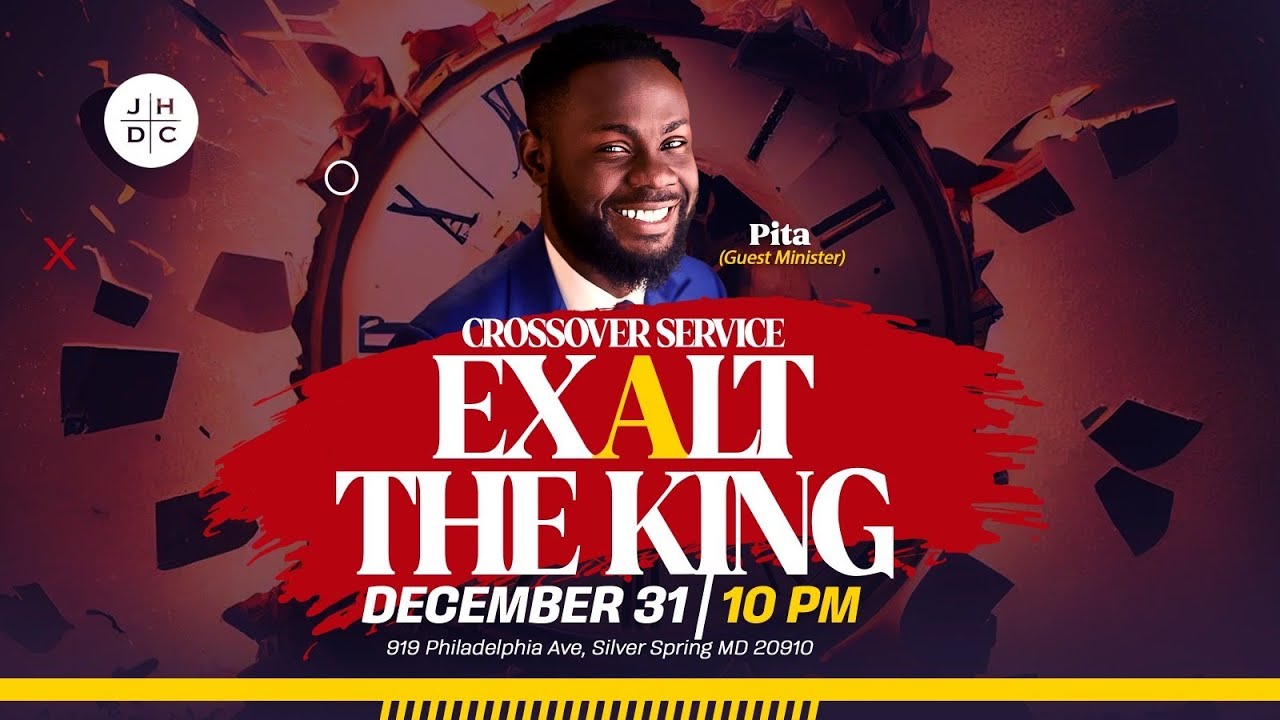 JesusHouse DC | Crossover Service | Exalt The King | December 31, 2023 @ 10PM