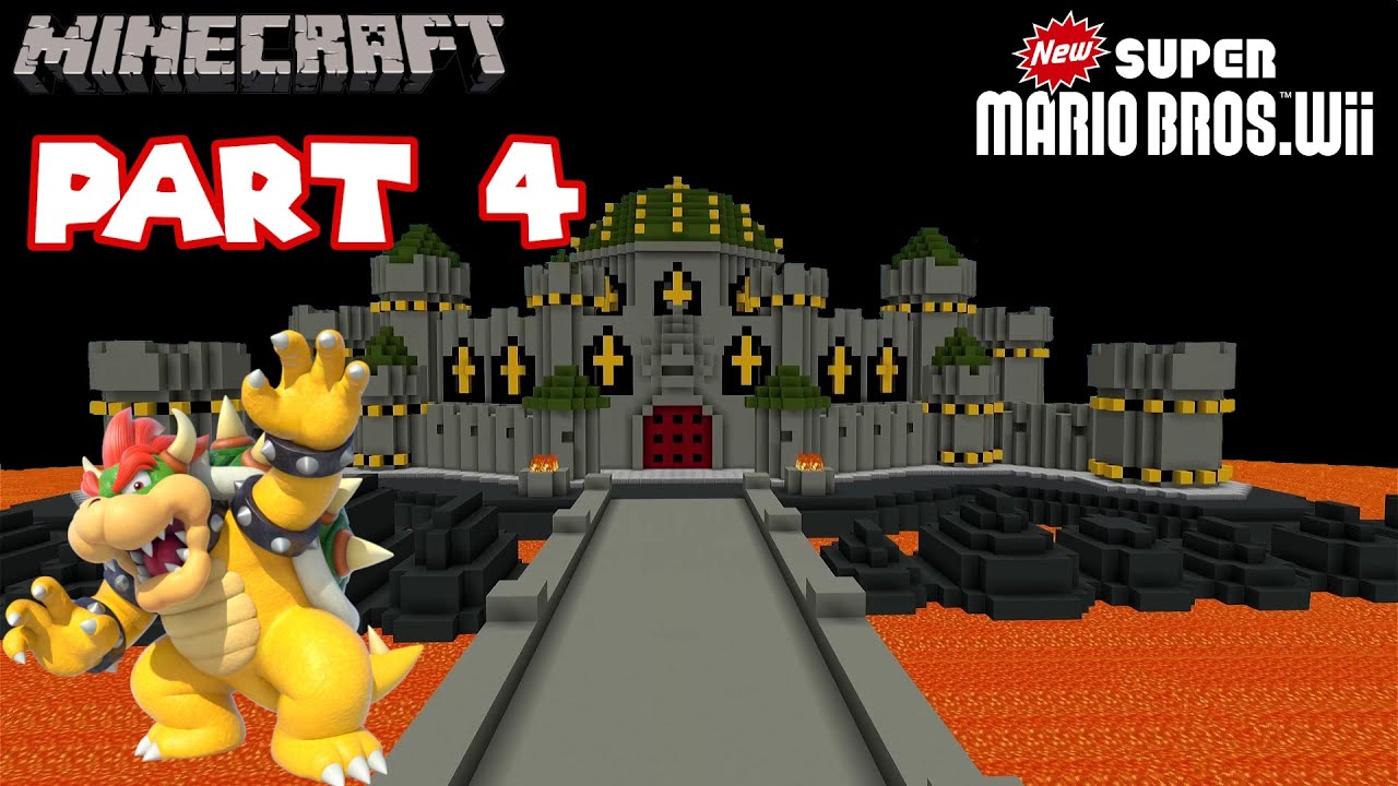Minecraft: Bowser's Castle Tutorial - Part 4