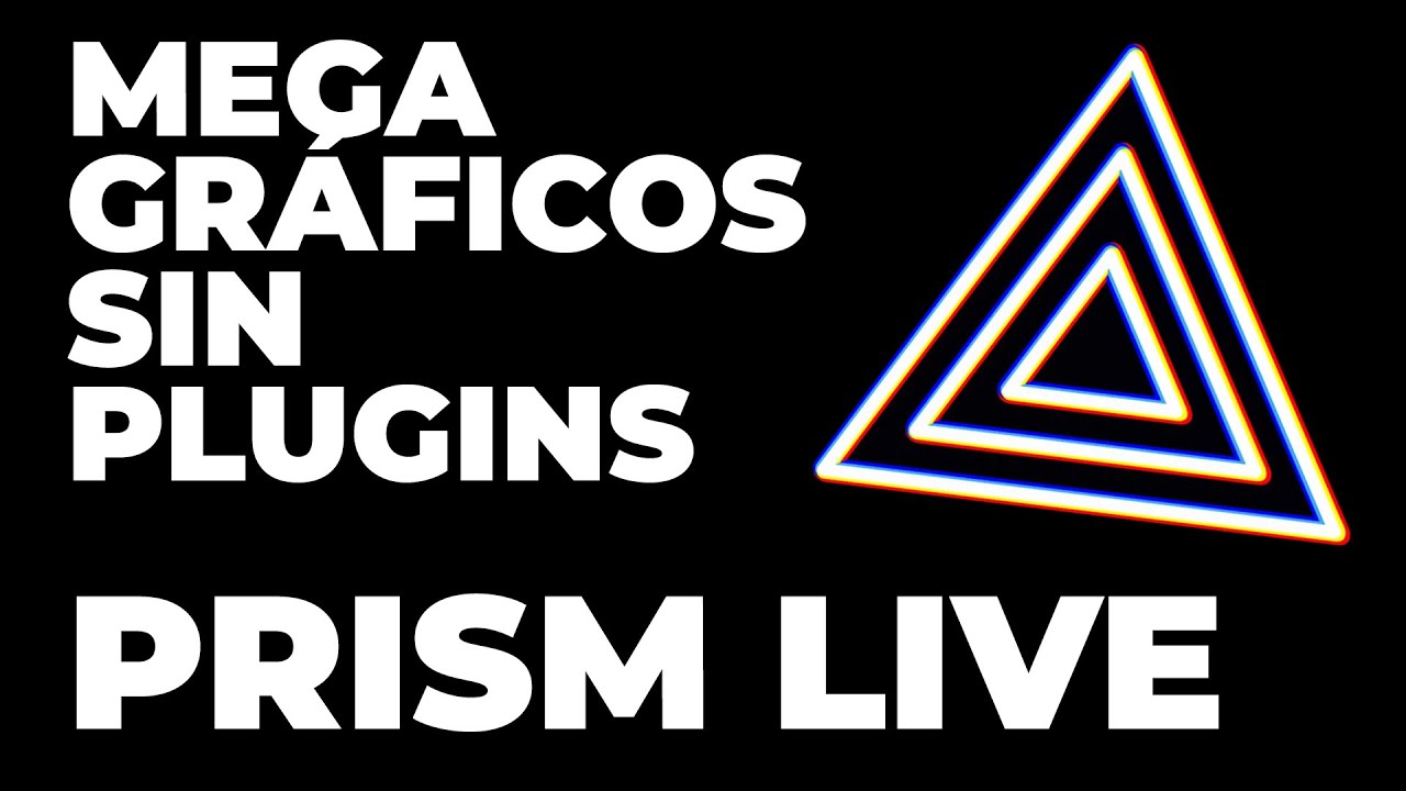 Prism Live Studio en español, Cómo usar los gráficos PLS para grabar o hacer directos.