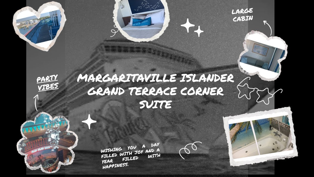 Margaritaville at sea islander grand terrace corner suite