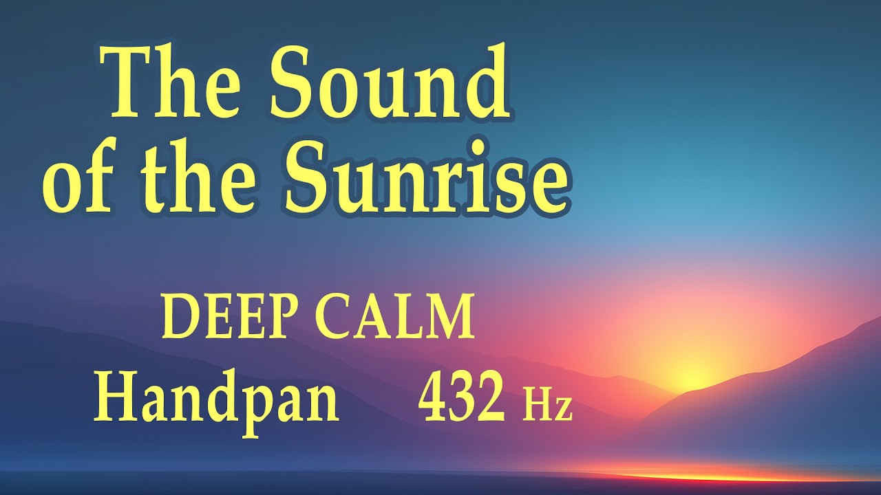 The Sound of the Rising Sun 🌞 Handpan Relax 432 hz