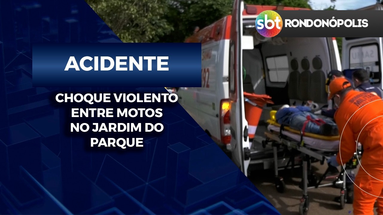 COLISÃO entre MOTOS