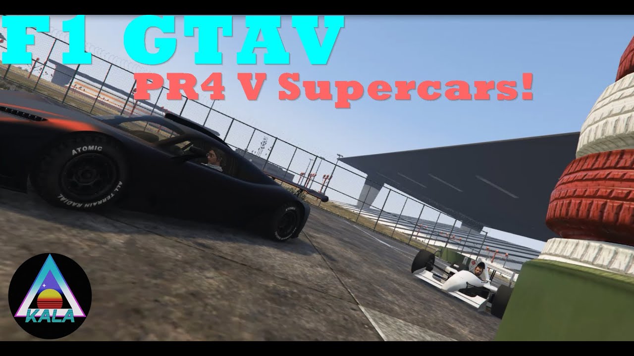 Progen PR4 V Supercars: GTAV F1 Racing