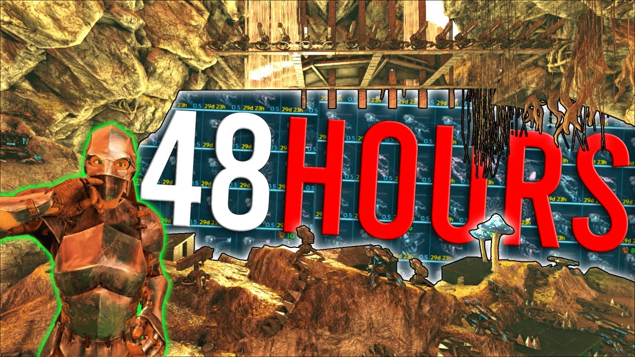 Defending Swamp Cave 48 Hours Into Wipe! - ARK PvP