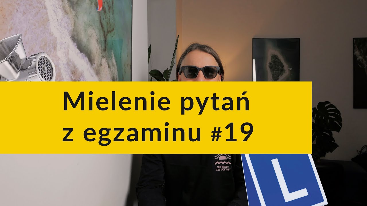 #19 Kiedy nie możesz w dzień, używać świateł do jazdy dziennej ?