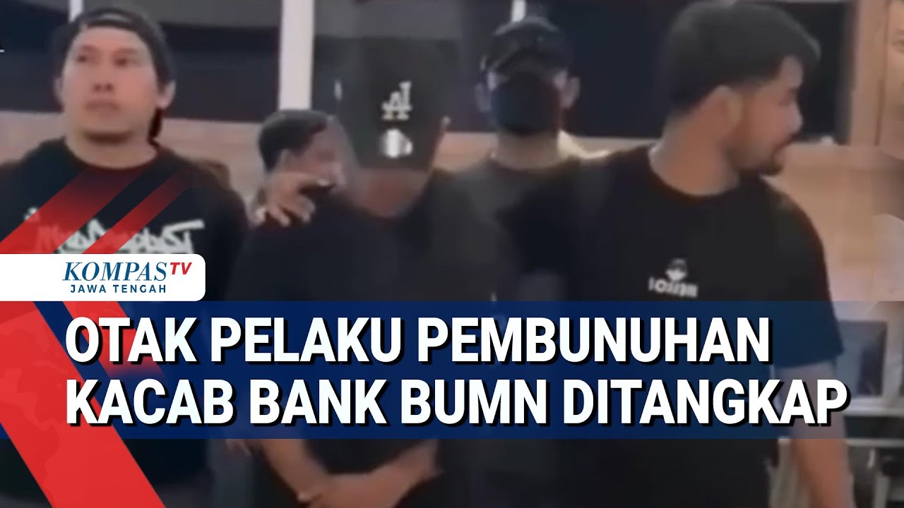 Detik-detik Otak Pelaku Pembunuhan Kacab Bank BUMN Ditangkap