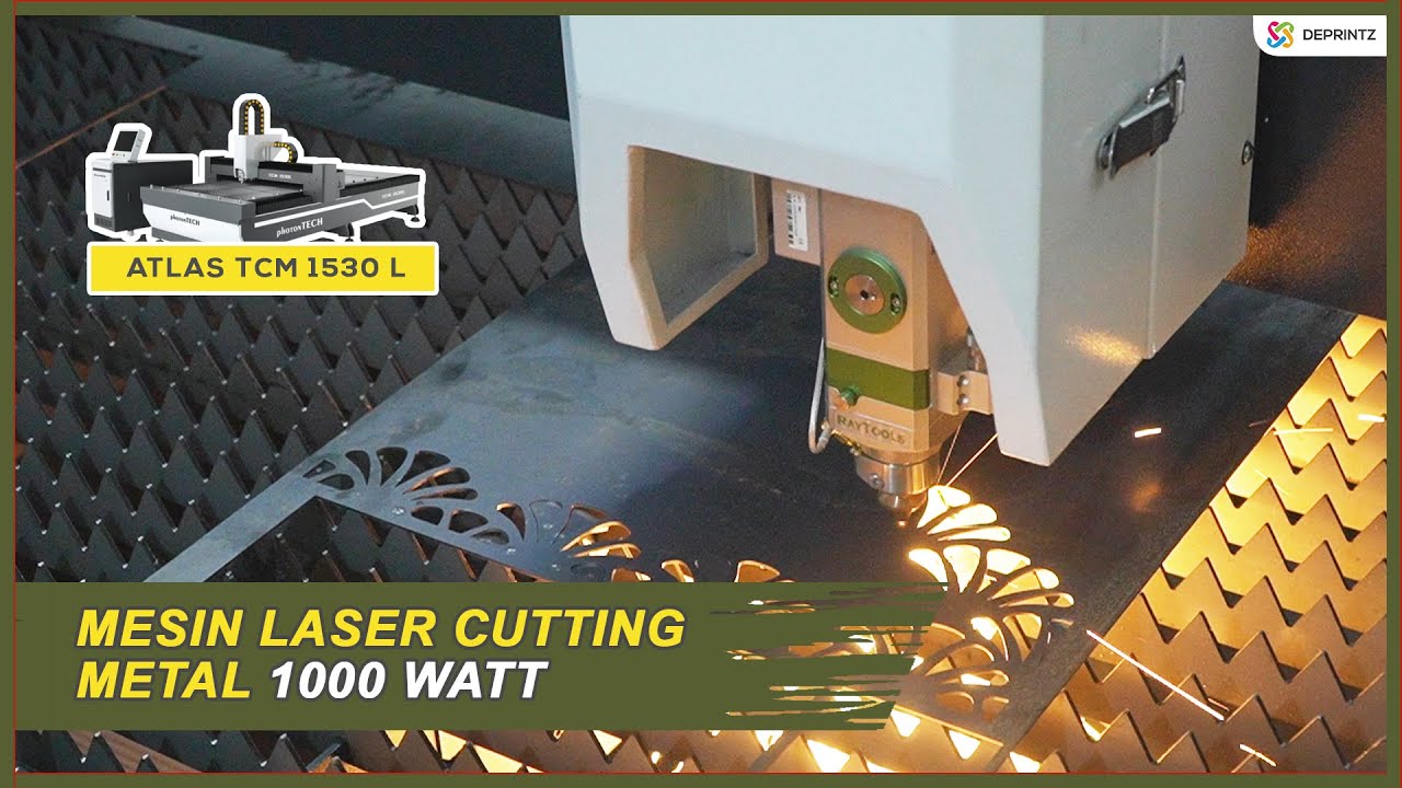 REVIEW LENGKAP MESIN FIBER LASER CUTTING METAL ATLAS TCM 1530 L.