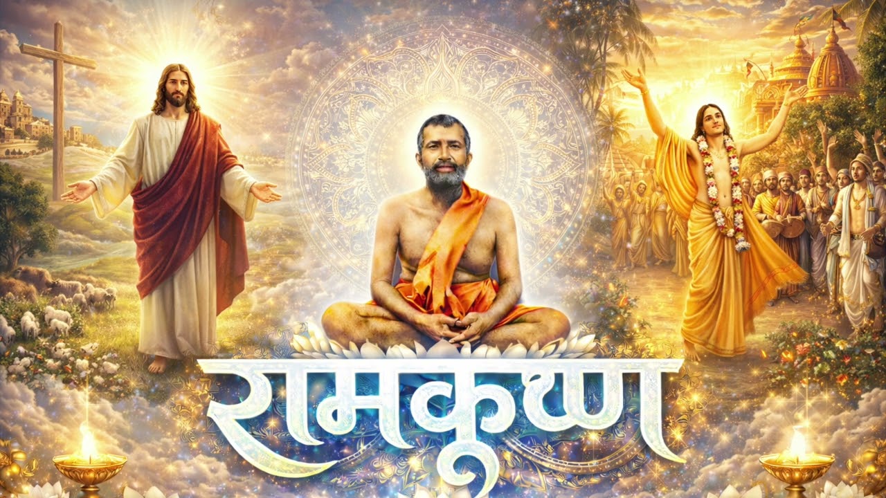 रामकृष्ण || Rāmakṛiṣṇa Govinda Hare Murari || Blissful bhajan