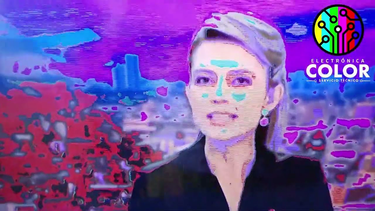 TV LG IMAGEN DISTORCIONADA. COLORES NEGATIVOS