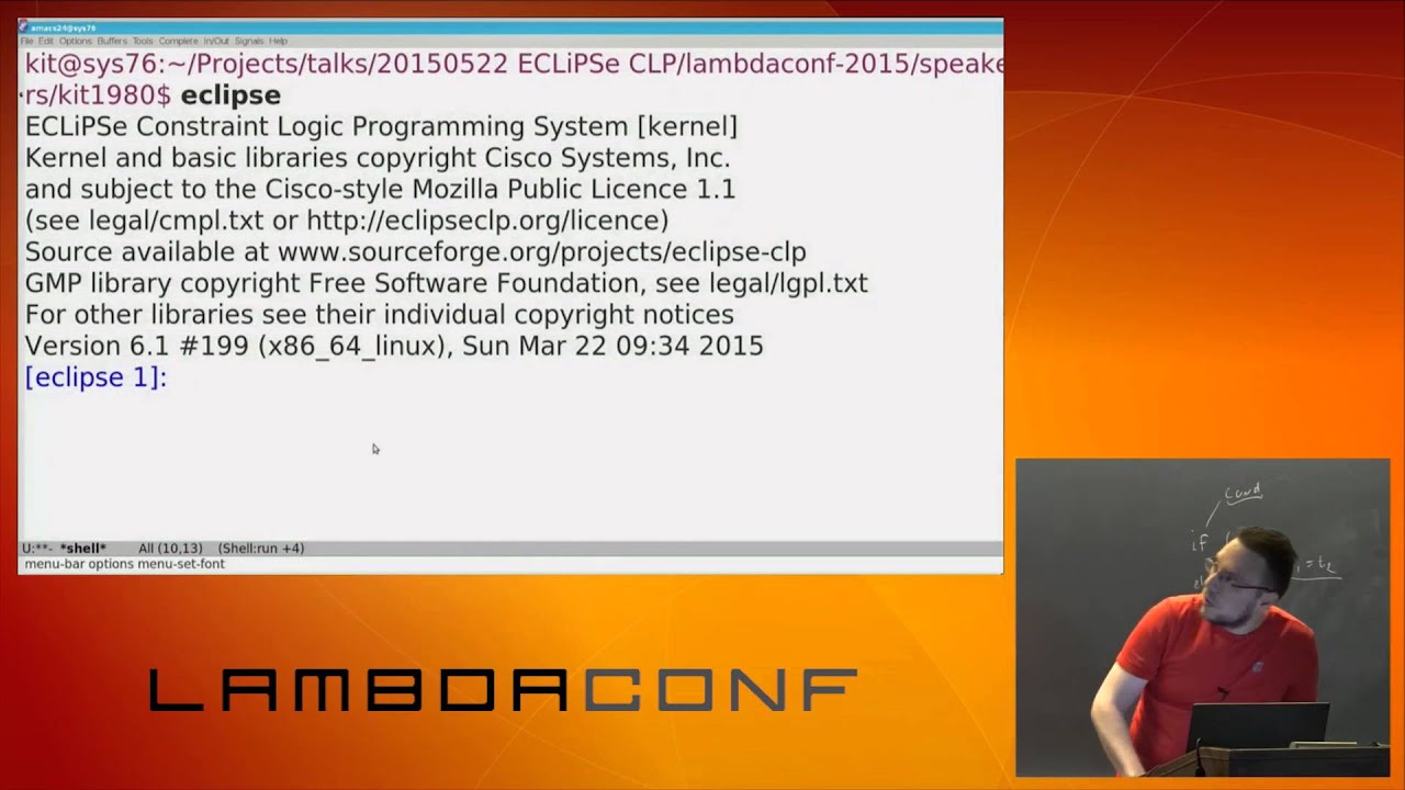 LambdaConf 2015 - Introduction to Constraint Logic Programming   Sergii Dymchenko