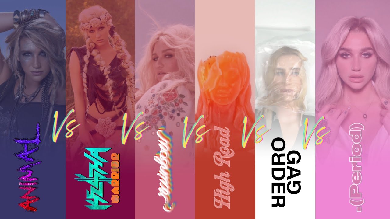 Kesha discography battle (including period.) - Ultimate Battle #musicbattle