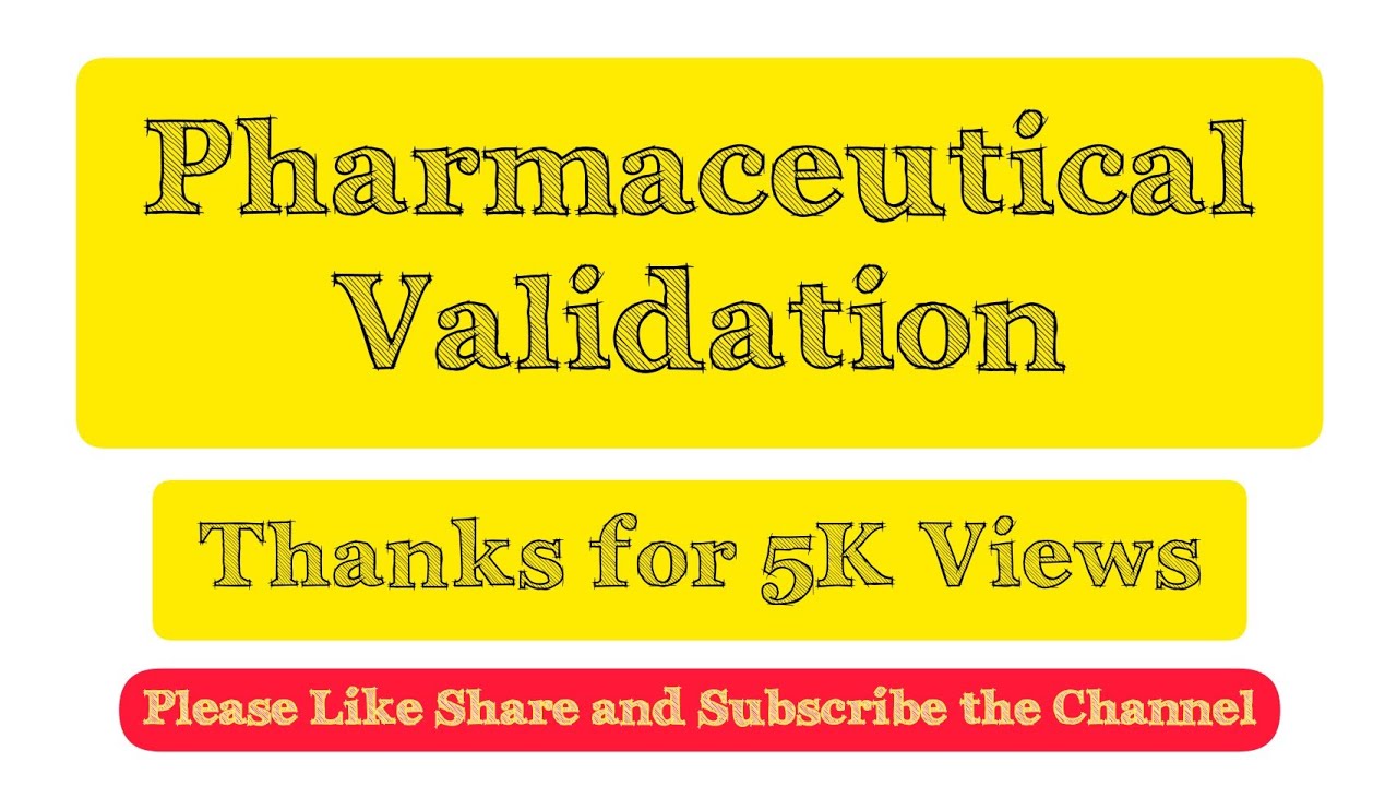 Pharmaceutical Validation