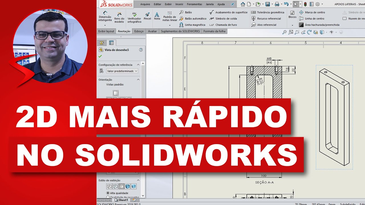 COMO FAZER DESENHO 2D MAIS RÁPIDO NO SOLIDWORKS | SOLIDCLUB #011