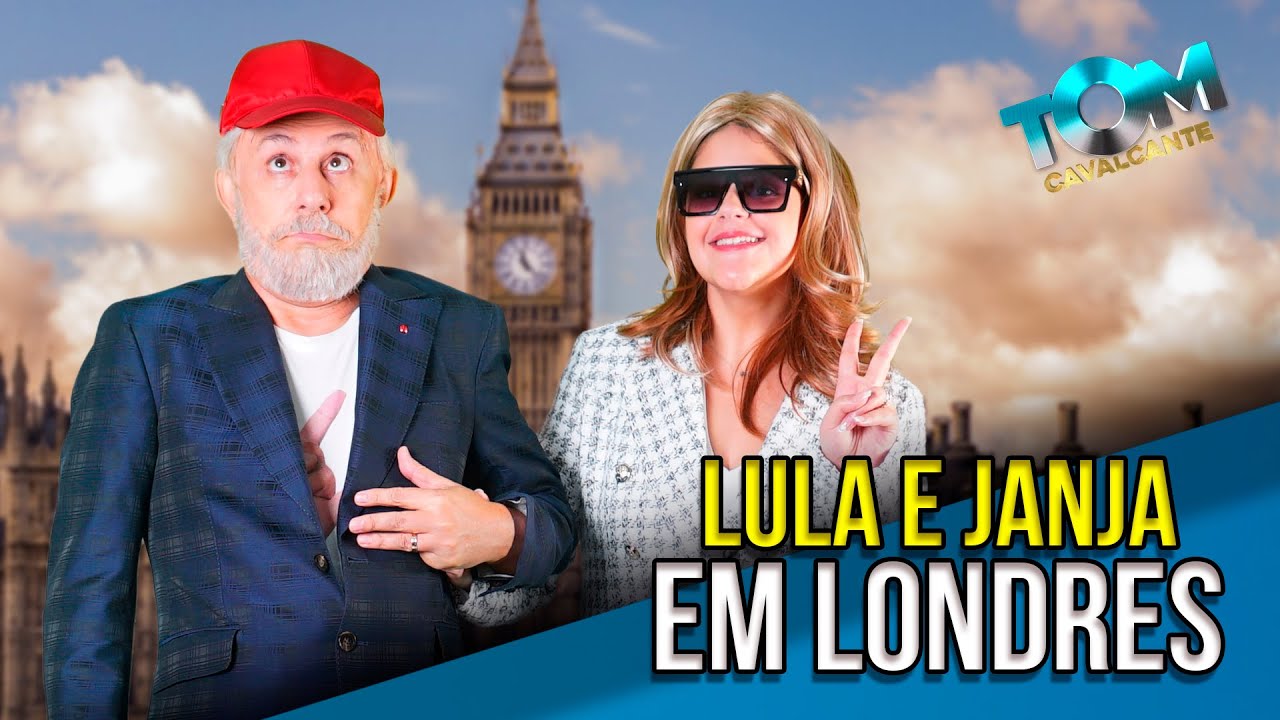 Lula e Janja em Londres