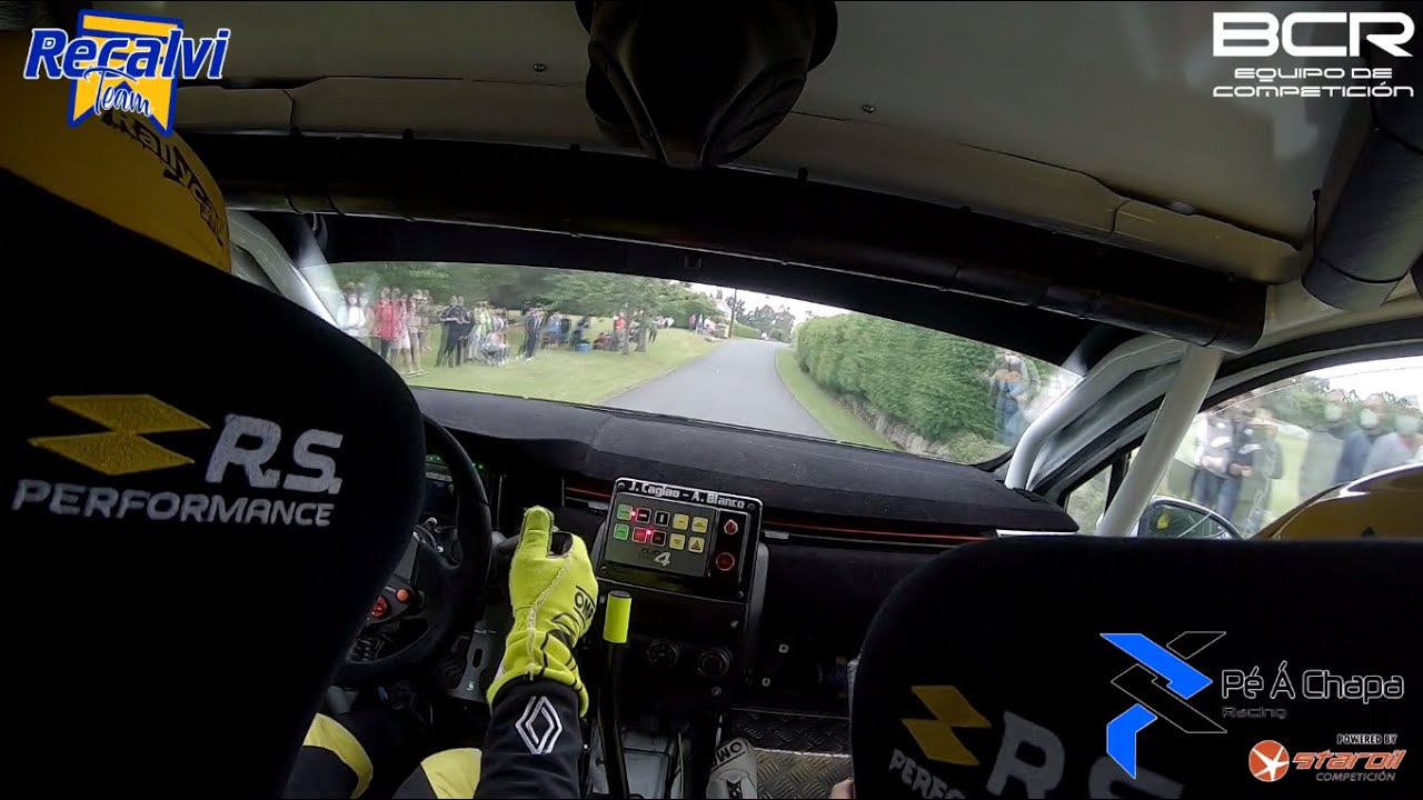 Onboard Jorge Cagiao - Amelia Blanco / Renault Clio Rally 4 / TC7 A Capela / Rallye de Narón 2021