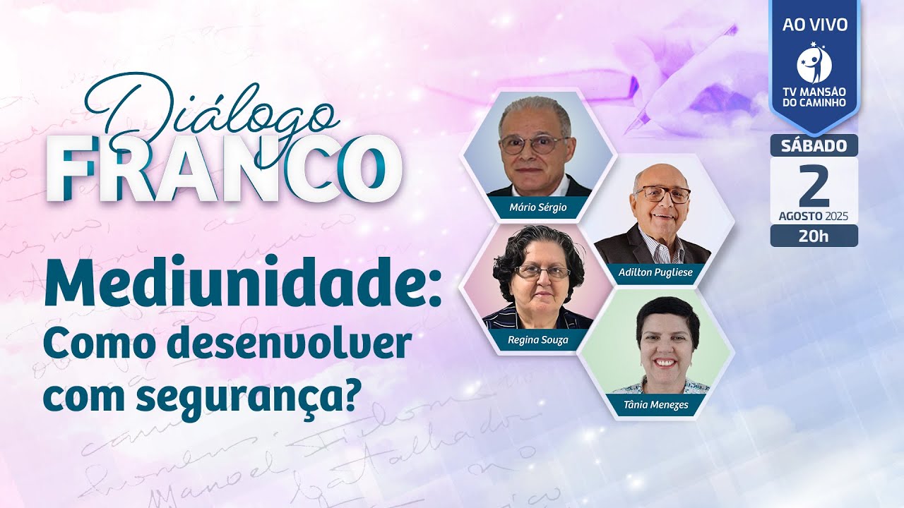 Diálogo Franco | Mediunidade: como desenvolver com segurança?