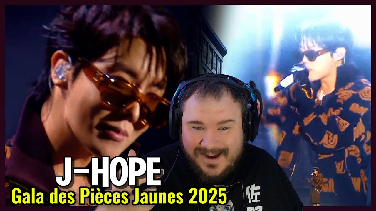 J-HOPE Mic Drop, More, On the street | Gala des Pièces Jaunes 2025 - REACTION!