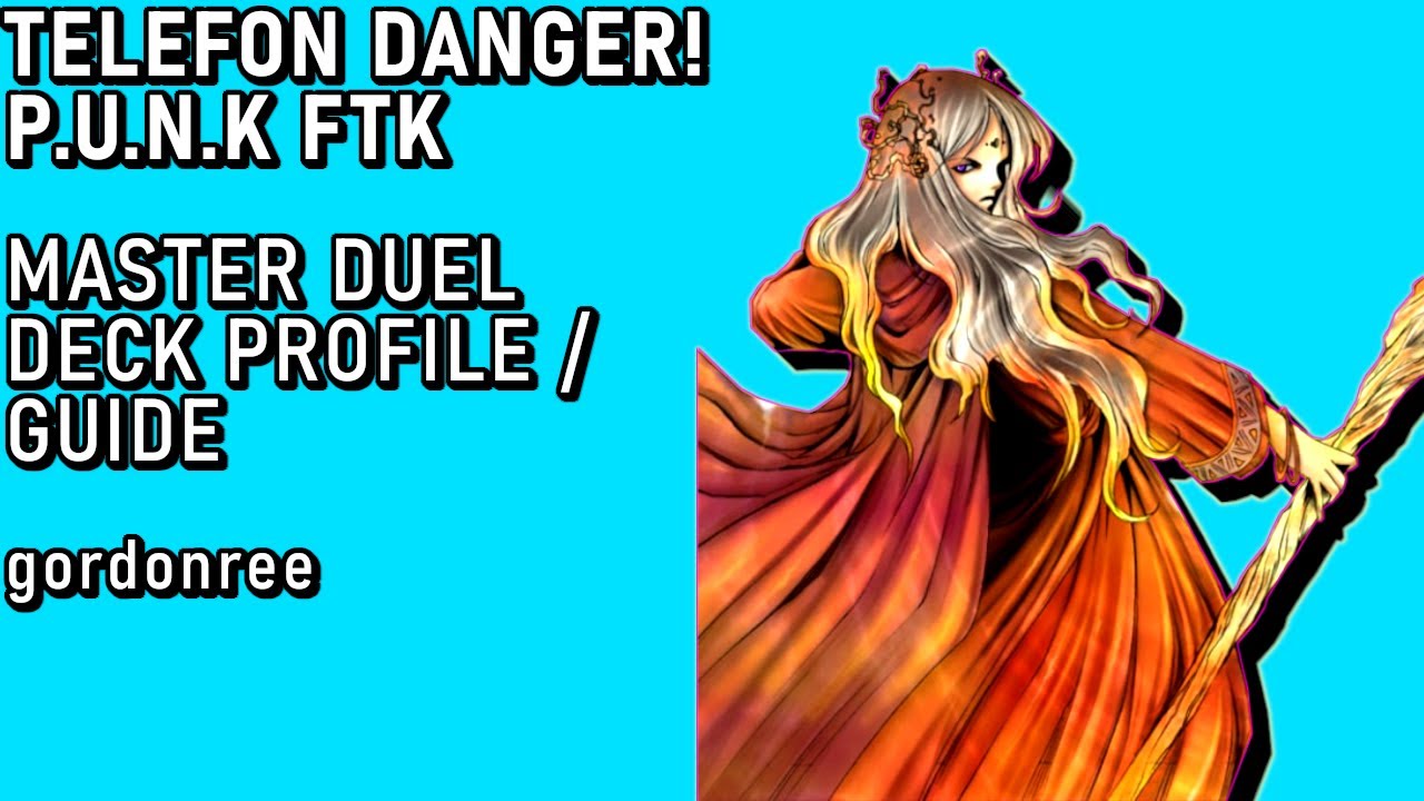 TELEFON DANGER PUNK FTK (MASTER DUEL) - Yu-Gi-Oh! Deck Profile / Guide (MD 1ST ANNIVERSARY FORMAT)