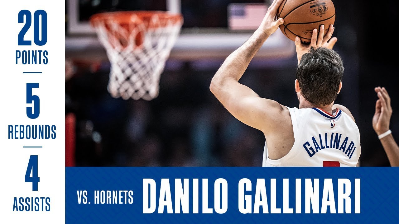Danilo Gallinari Highlights vs. Hornets | 1/8