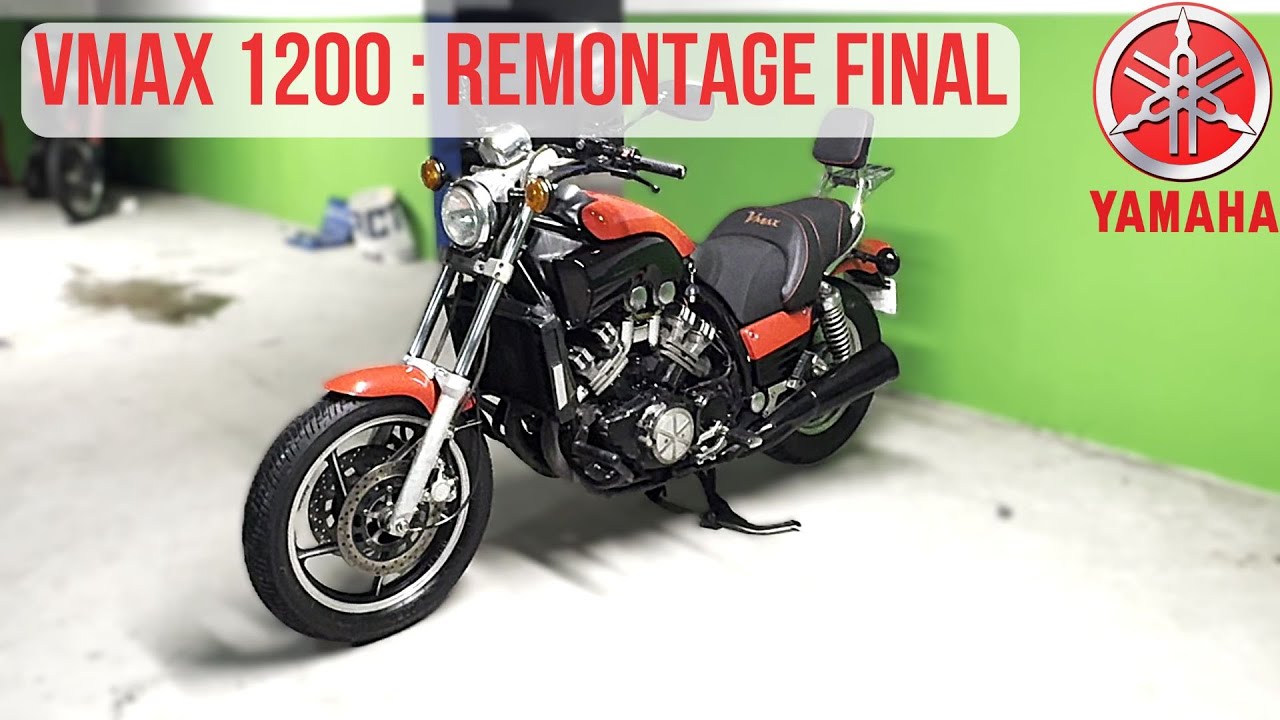 Yamaha Vmax 1200 / Remise en route : Remontage final 💯