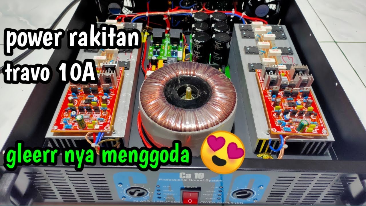 Merakit power rumahan 10A full fitur. . By Nanda audio