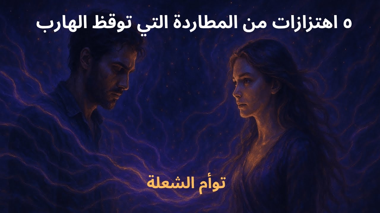 ٥ اهتزازات من المطارد التي توقظ الهارب في رحلة توأم الشعلة