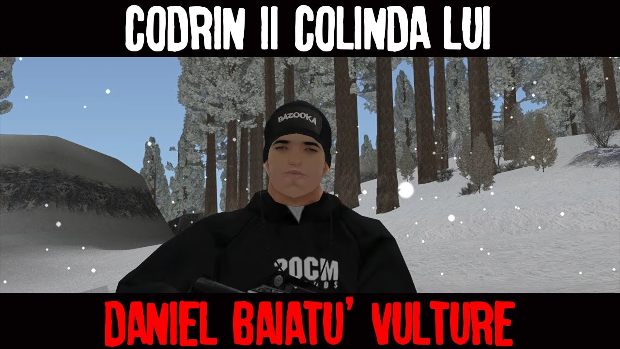 Codrin ii COLINDA lui DANIEL BAIATU' VULTURE | GTA Bazooka (la colindat)