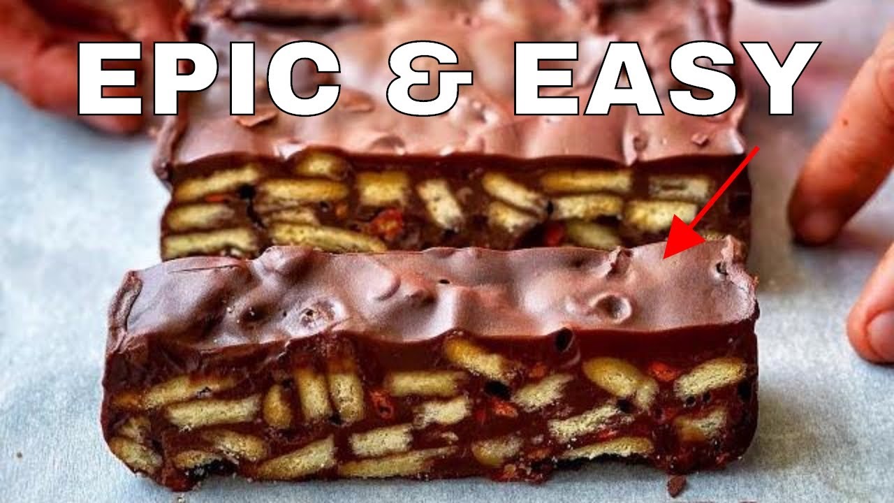 Easy VEGAN  5 ingredient CHOCOLATE BISCUIT CAKE