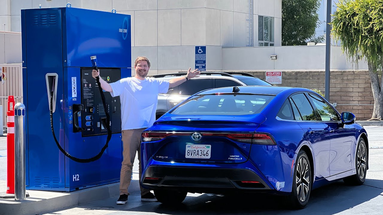 I Use A Hydrogen Fueling Station For The First Time!