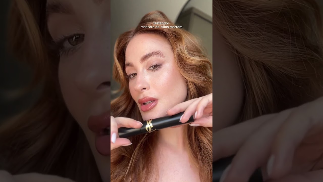 Mascara de cílios marrom, usariam? 