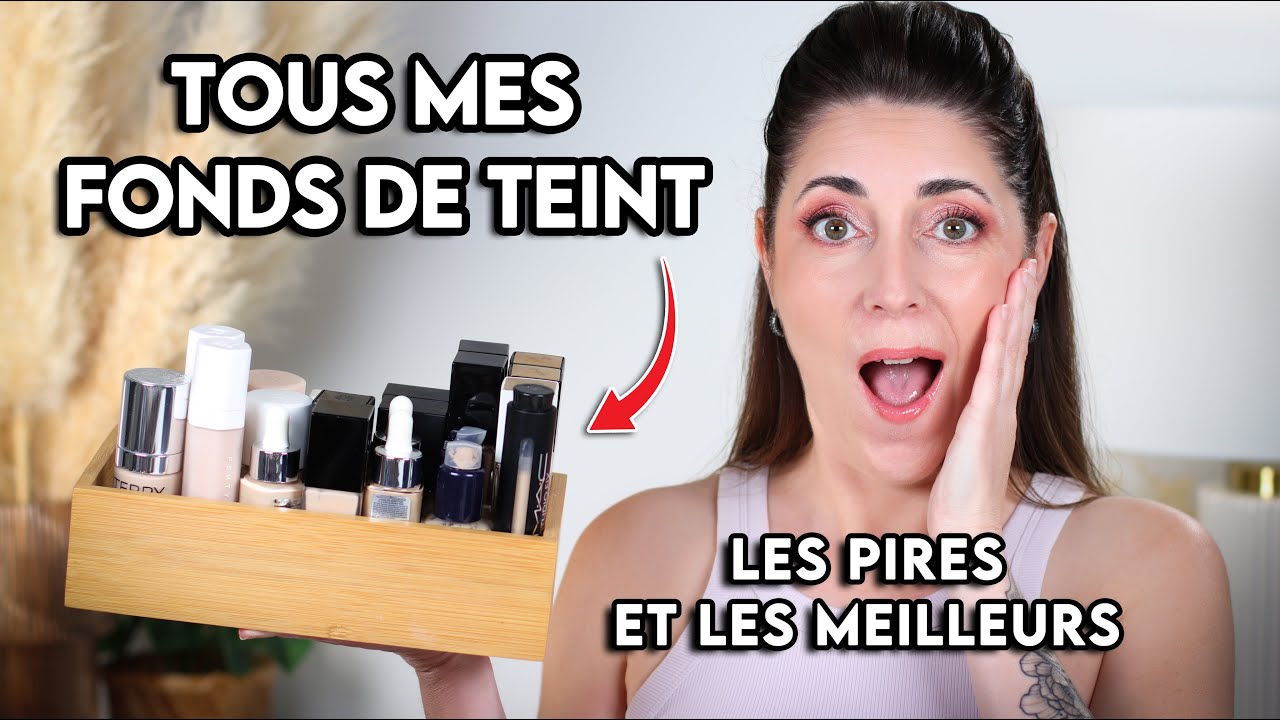 15 FONDS DE TEINT passés au crible | Mon avis HONNÊTE + Résultats AVANT/APRÈS