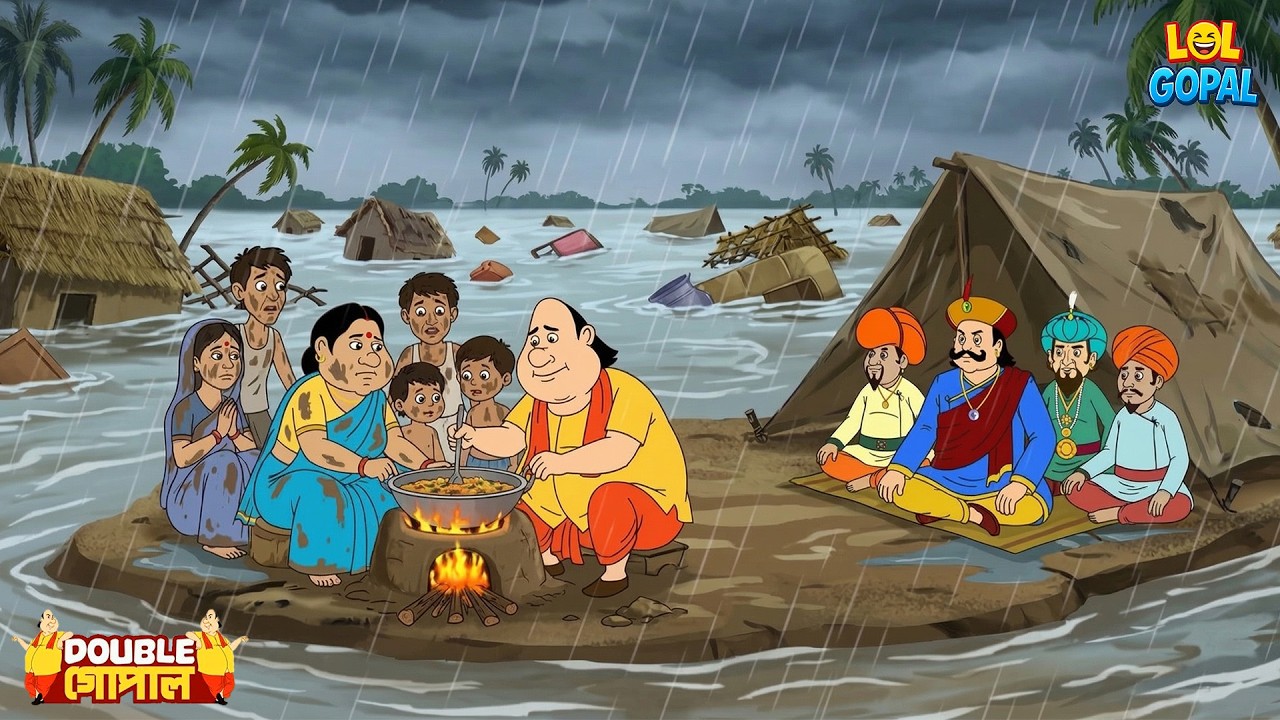 মহাবন্যায় কৃষ্ণনগর ধ্বংস! এখন কী করবেন গোপাল দাদা? | Gopal Bhar | Fun With Gopal | New Episode 2026