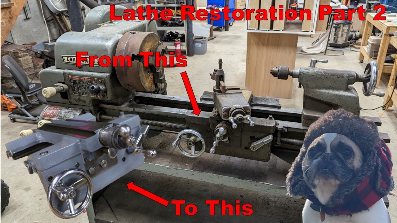 Atlas Craftsman Lathe Restoration Revival Part 2