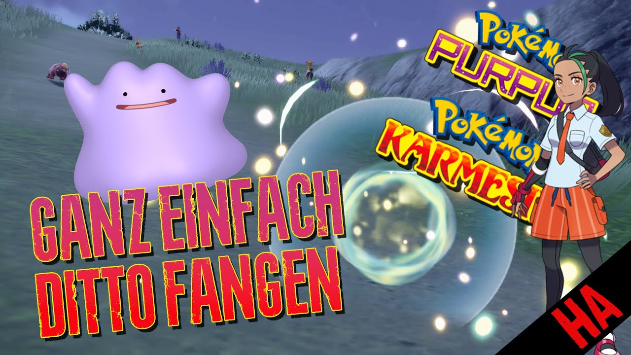 So findet Ihr Ditto 100%ig - Pok&eacute;mon Karmesin und Purpur