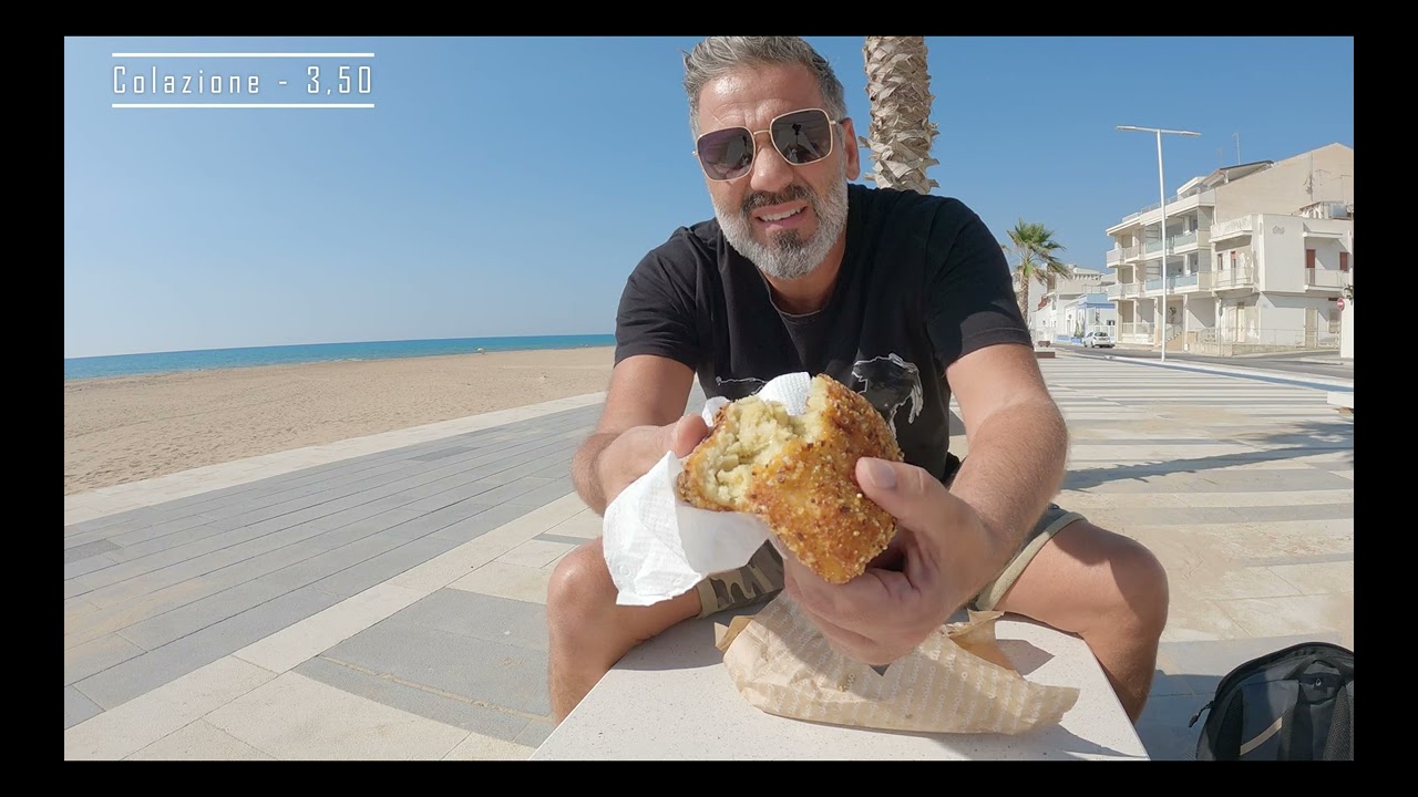 Cosa puoi mangiare a Scoglitti con 11 Euro Colazione Pranzo e Cena