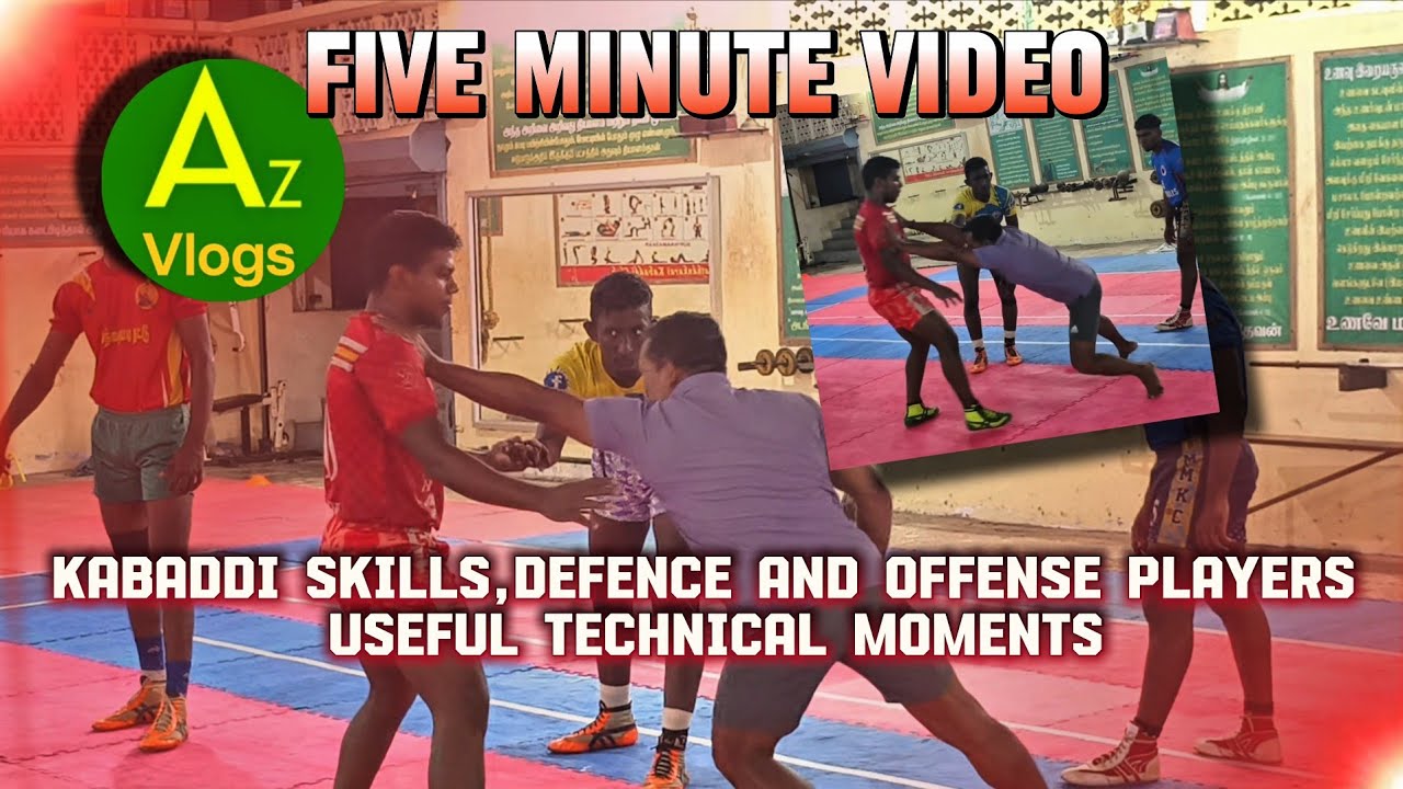 Kabaddi skills,defence and Offense players useful technical moments /Az vlogs/#kabaddi #tamilnadu 