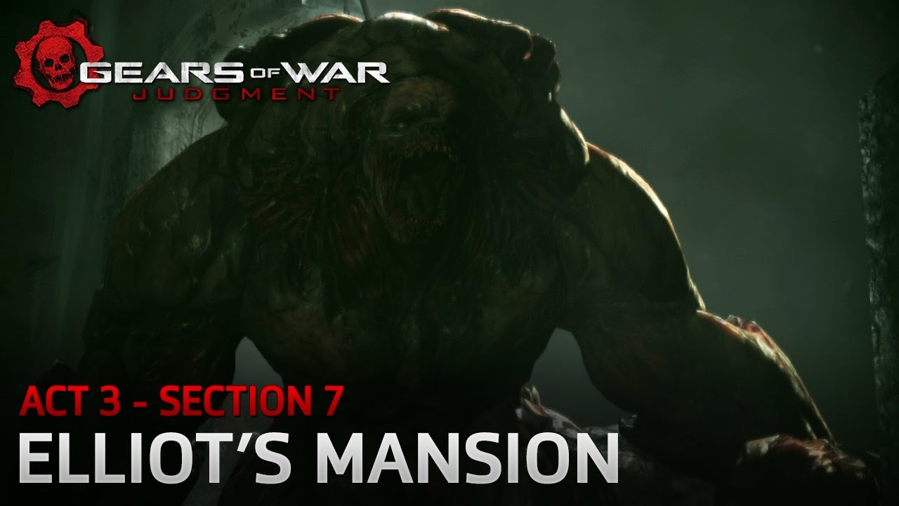 Gears of War: Judgment - Seahorse Hills - Section 7: Elliott's Mansion - Boss Fight: Berserker
