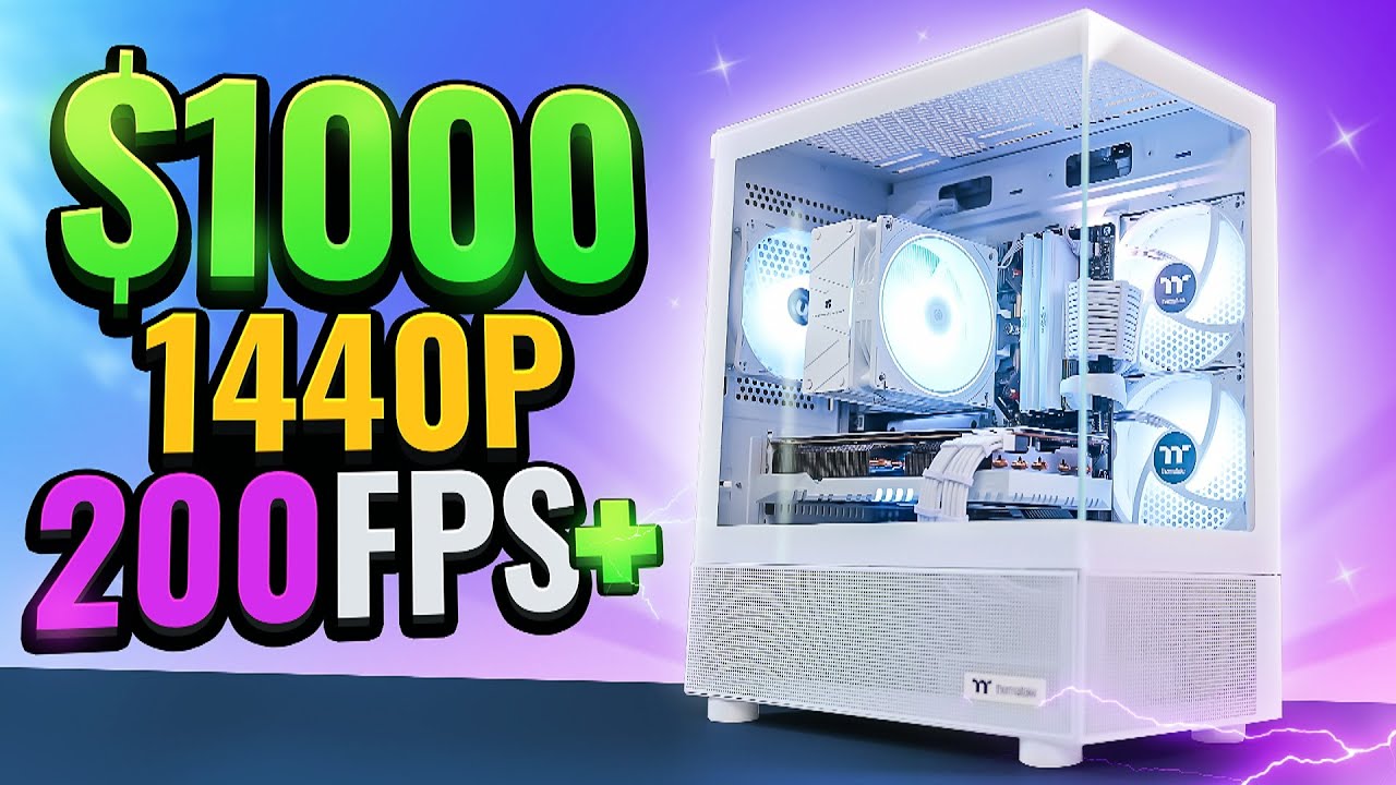 Literally the Best $1000 Gaming PC Build!