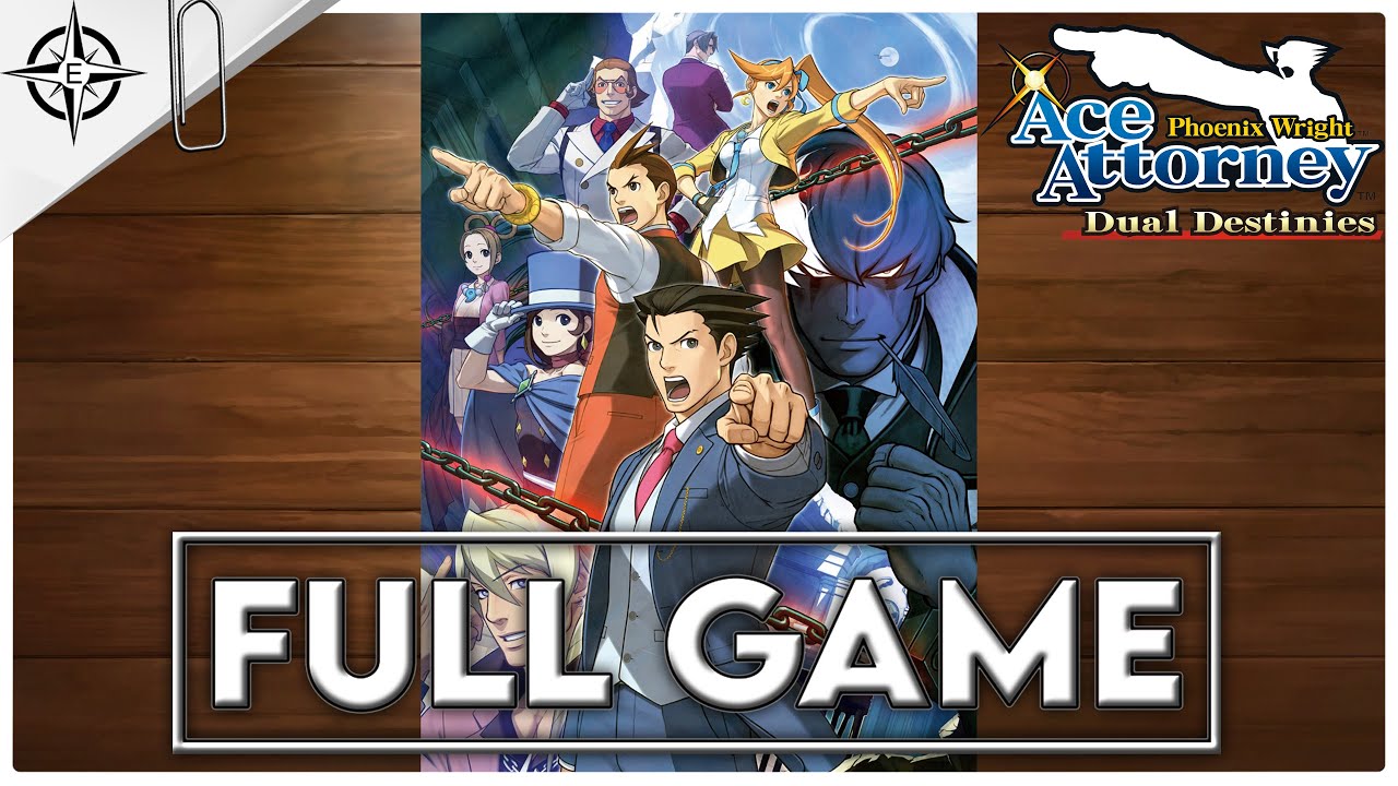 PHOENIX WRIGHT: ACE ATTORNEY - DUAL DESTINIES (Story Mode) FULL GAME - No Commentary