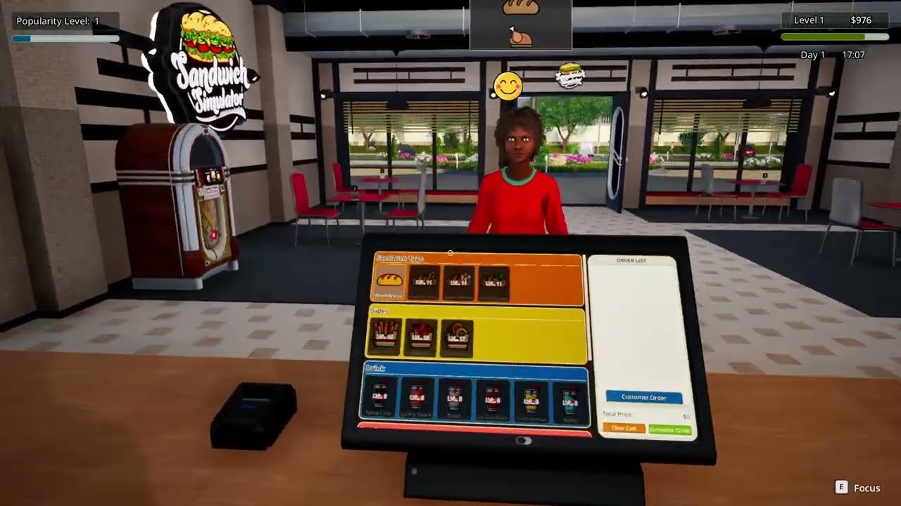SANDWICH SIMULATOR PART 1 (COOP) NO COMMENTARY - OPEN NEW RESTAURANT