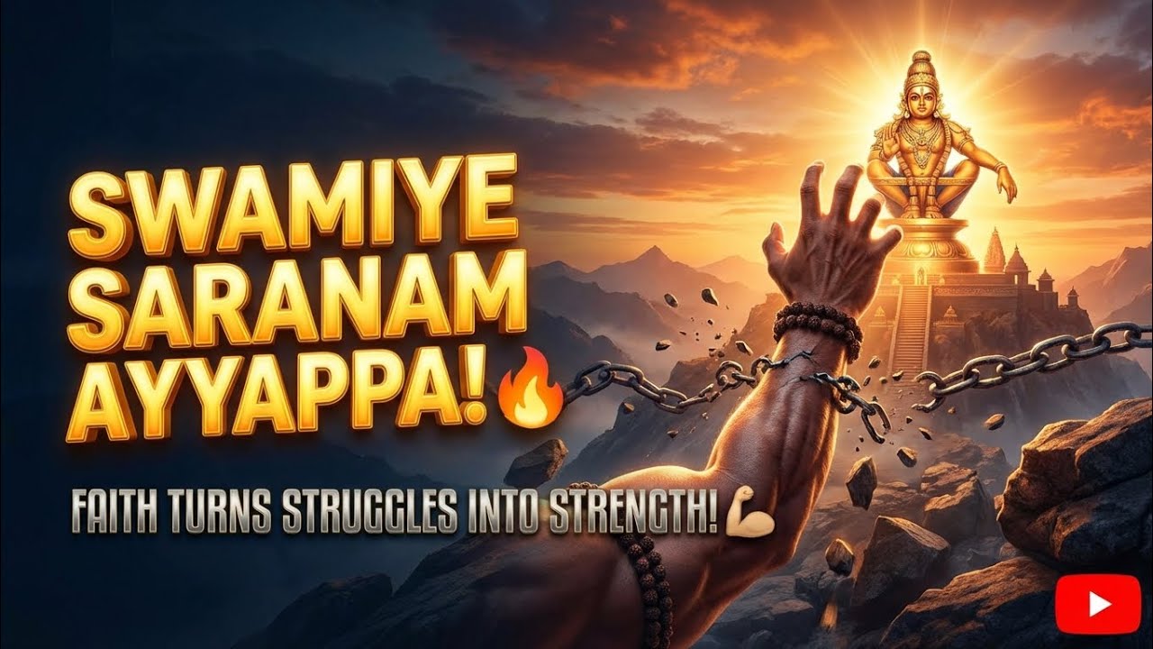 Swamiye Saranam Ayyappa 🙏 | Faith & Inner Strength Mantra