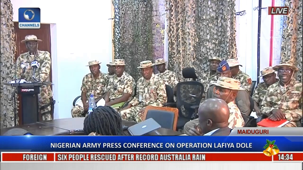 Nigerian Army Updates On Operation Lafiya Dole Pt 4