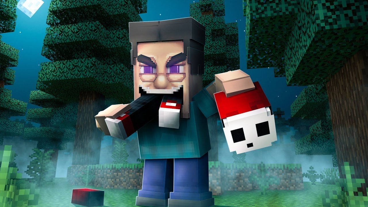 Probando el addon de grotesque Steve 
