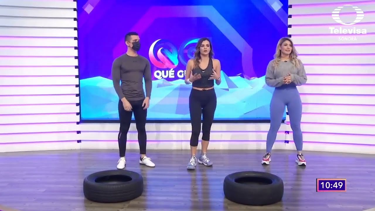 RUTINA FITNESS: Entrenamiento con llantas