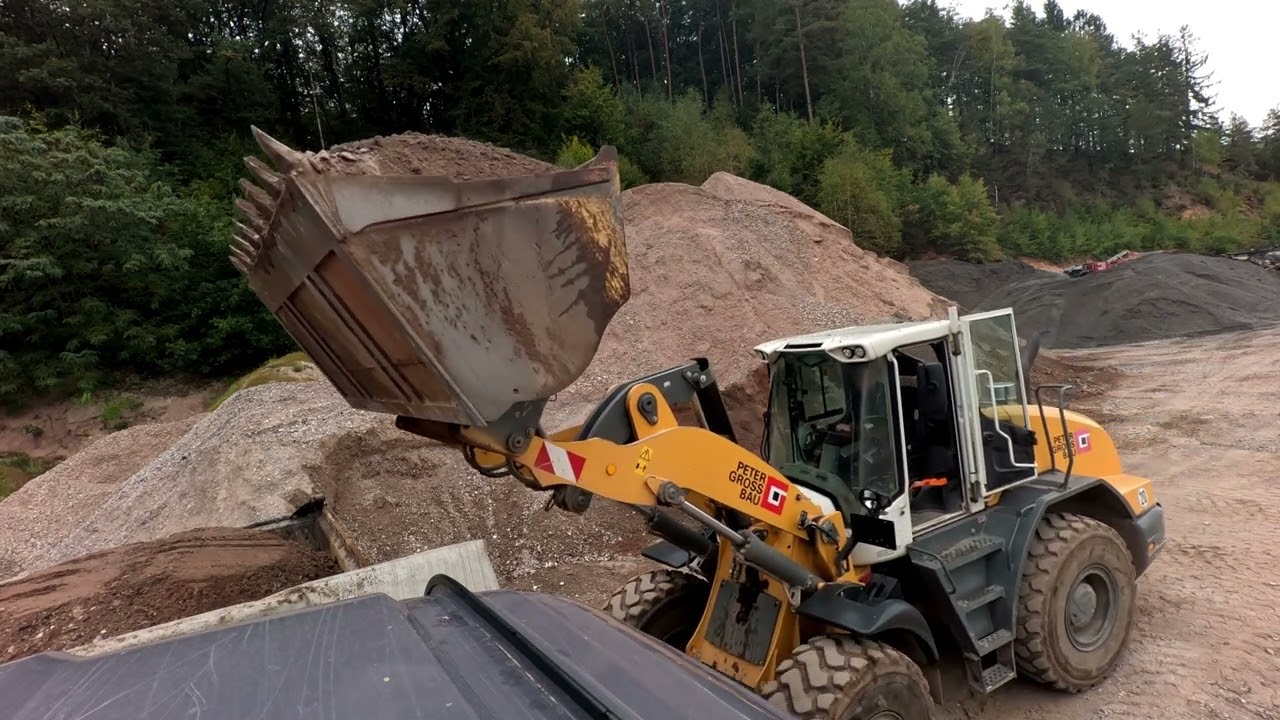 Работа на Самосвале в Германии.