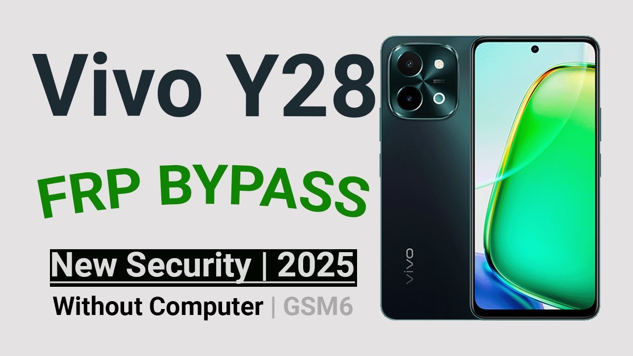 Vivo Y28 FRP Bypass (V2352) | Android 14 | Poprawka zabezpieczeń z kwietnia 2025 r. | Nie wymaga ...